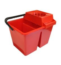 Red Double Dolly Bucket