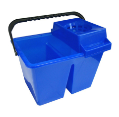 Blue Double Dolly Bucket