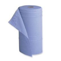 2 Ply Blue Couch Roll 10inch