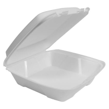 White Large Lunch Box