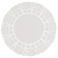 White Round Doyley 7.5inch White Round Doyley 7.5inch