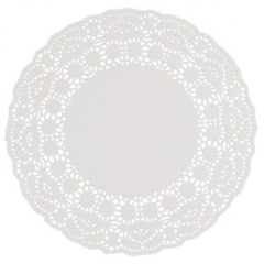 White Round Doyley 8.5Inch