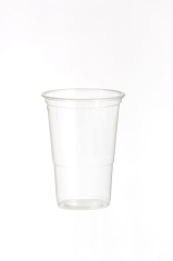 Go-Pak Plastic Tumbler Half Pint to Line Glass