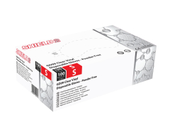 Large Clear Powder Free Vinyl Gloves