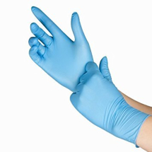 Large Blue Powder Free Vinyl Gloves