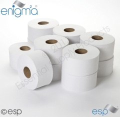 2 Ply Mini Jumbo Toilet Rolls