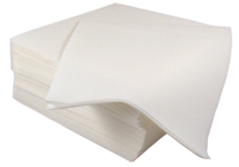 White Airlaid Napkin 40cm