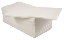 White 8 Fold Airlaid Napkin 40cm