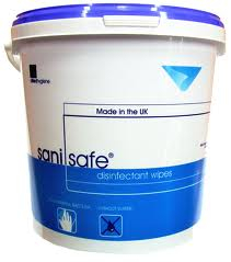 Sanisafe Sanitising Wipes 1000 Sheet Bucket