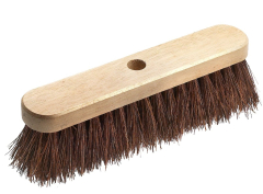 Stiff Broom Complete with Handle 12Inch
