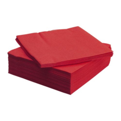 Red Airlaid Napkin 40cm