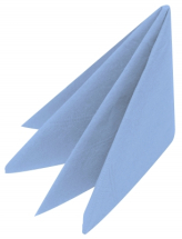 3 Ply Pale Blue Napkins 40cm 3 Ply Pale Blue Napkins 40cm