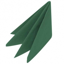 3ply Emerald/Forest Green Napkins 40cm
