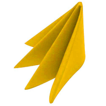 2 Ply Golden Yellow Napkins 33cm 2 Ply Golden Yellow Napkins 33cm