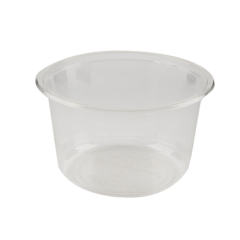 500ml (16oz) PLA Round Salad Bowl