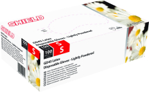 Large Clear Lightly-Powdered Latex Gloves Large Clear Lightly-Powdered Latex Gloves