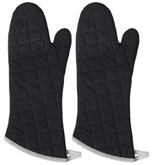 17Inch Black Oven Mitt