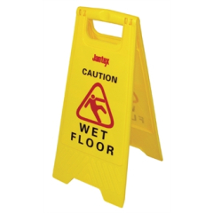 Yellow Wet Floor Sign