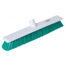 Green Hygiene Stiff Broom Head 18inch