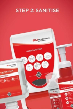 Step 2 - Sanitise Step 2 - Sanitise